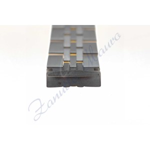 Bracciale in acciaio bicolore ansa mm 20 curva