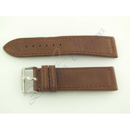 Cinturino Alfa Mako Extra JP040 marrone scuro ansa 26