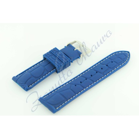 Cinturino silicone stampa cocco QJ0544 b lu cucitura bianca ansa 20