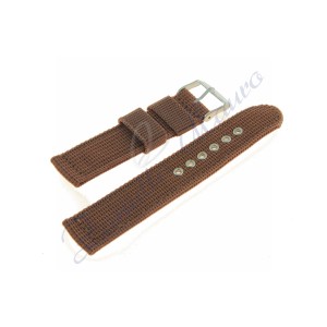 Cinturino QJ0076 in tessuto militare mar rone ansa 20