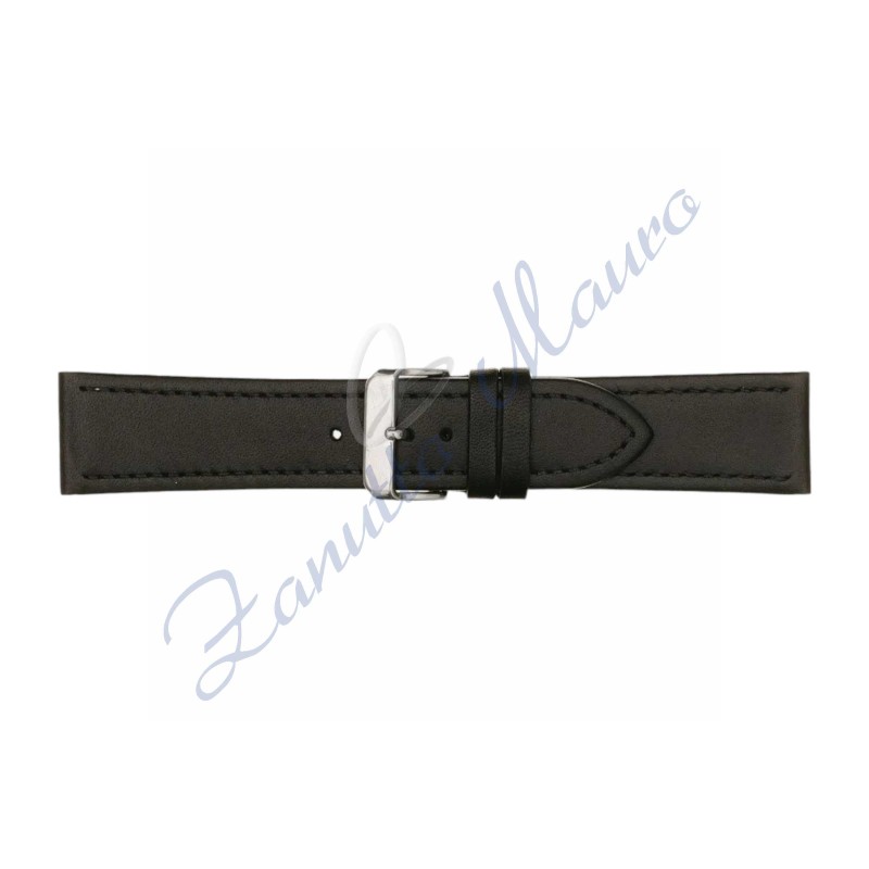Cinturino 644 in pelle nero ansa 30x24