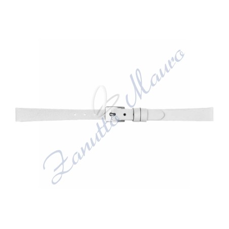 Cinturino 677-6 in cuoio Drake ansa  8 bianco