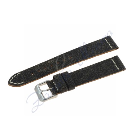 Cinturino tranciato Vintage JP014 nero a nsa 18