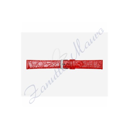 Cinturino 581 stampa malindi piatto ansa mm 20x16 colore rosso