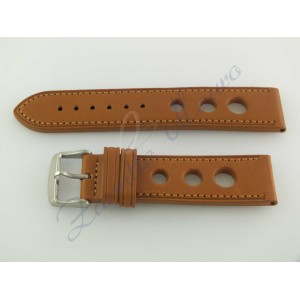 Cinturino vintage forato JP060 marrone ansa 22