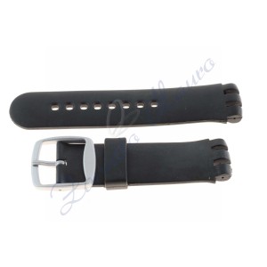 Cinturino Scuba in gomma nera