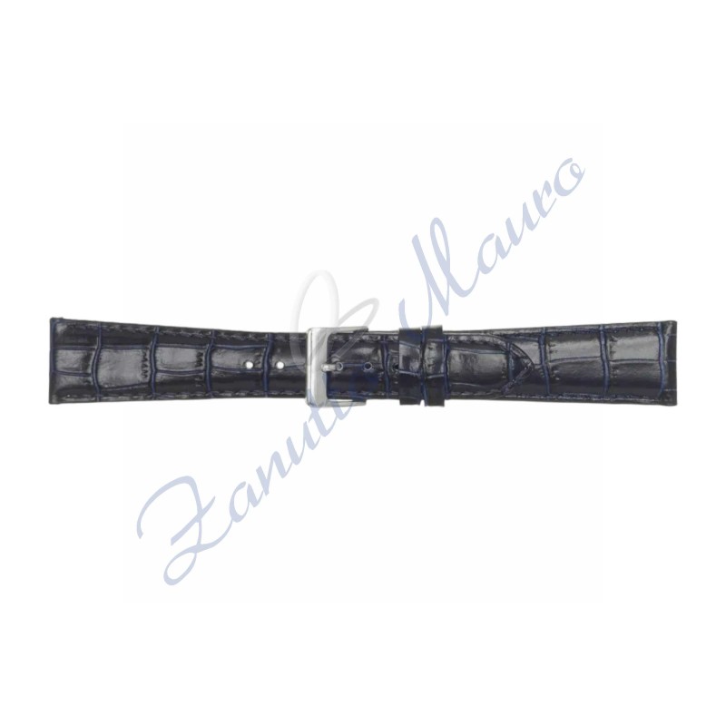 Cinturino stampa cocco 454XL ansa 18 colore blu scuro