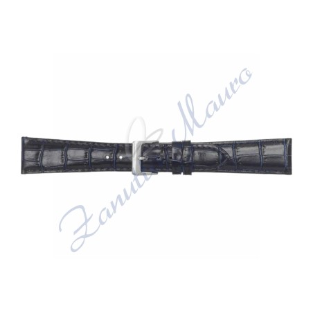 Cinturino stampa cocco 454XL ansa 18 colore blu scuro