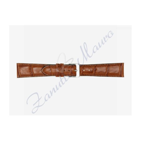 Cinturino stampa cocco 454 ansa 12 colore marrone gold