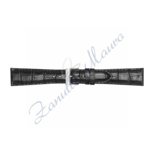 Cinturino stampa cocco 454XL ansa mm 18 colore nero