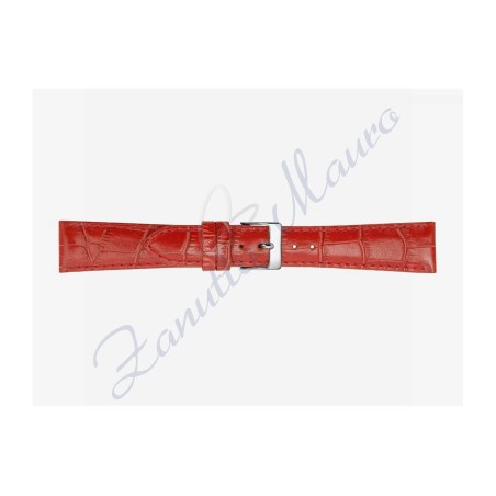 Cinturino stampa cocco 454 ansa 10 colore rosso