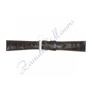 Cinturino stampa cocco 454XL ansa 22 colore testa di moro