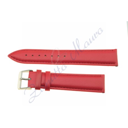Cinturino vitello 669 ansa 14 colore rosso