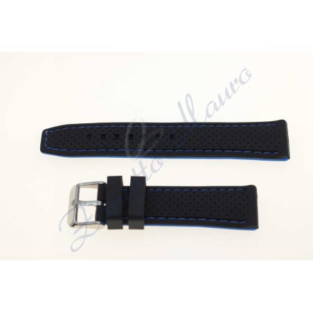 Cinturino in silicone blu J229 ansa mm 22 soft touch