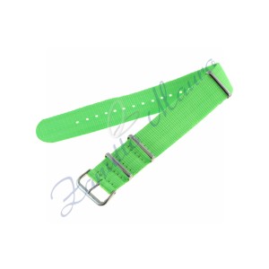 Cinturino NATO Fluo 530  ansa 20 verde