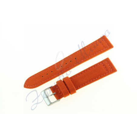 Cinturino 670 in cordura e lorica mm 24 colore arancione