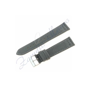 Cinturino 670 in cordura e lorica mm 18 colore grigio scuro