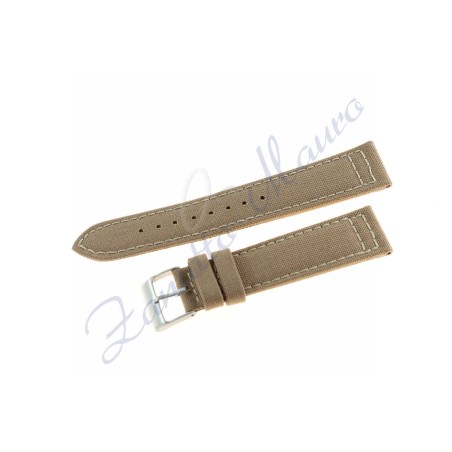 Cinturino 670 in cordura e lorica mm 22 colore sabbia