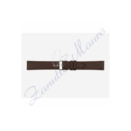 Cinturino 694/SL vitello ansa mm 18x16 colore testa di moro