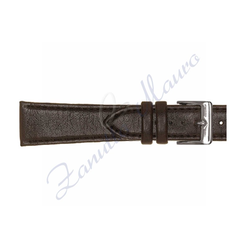 Cinturino 607 materiale sintetico 18x16 colore testa di moro