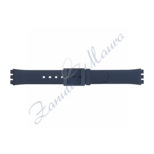 Cinturino PVC 245/SK per Swatch Skin ansa mm 17 colore blu