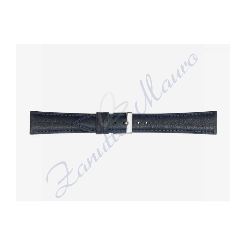 Cinturino Nappa Merinos 592 ansa mm 16 blu scuro