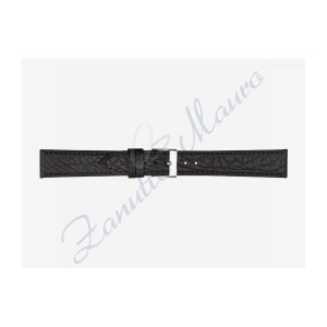 Cinturino 471 in pelle semiribordato 16x14 colore nero