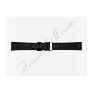 Cinturino 694 in pelle semiribordato 20x16 colore blu scuro