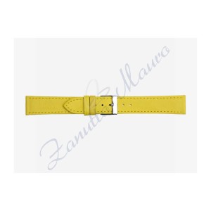 Cinturino 694 in pelle semiribordato 16x14 colore giallo