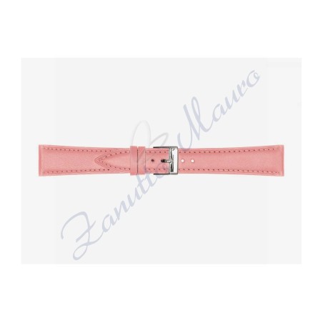 Cinturino 662 in cuoio drake semiribordato 18x16 colore rosa