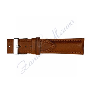 Cinturino 664 in cuoio vegetale 18x16 colore marrone gold