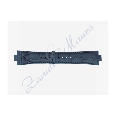 Cinturino 868/U stampa alligatore 25/10x20 colore blu s. anche per Breil