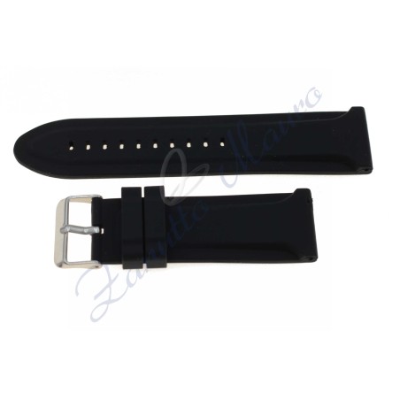 Cinturino in gomma JC105 ansa mm 30 nero