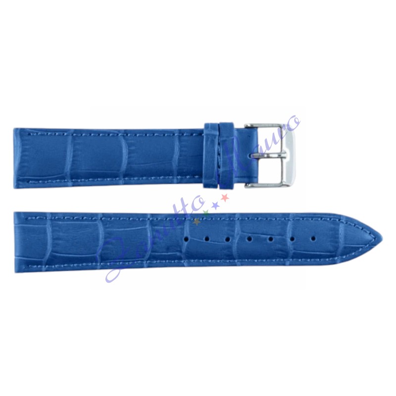 Cinturino stampa cocco 1306 colore blue navy ansa mm 22