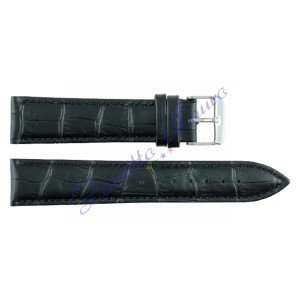 Cinturino stampa cocco 1306 colore nero ansa mm 22