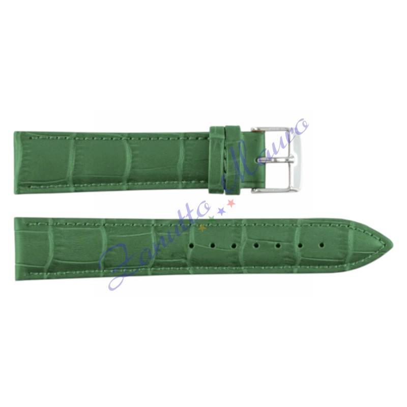 Cinturino stampa cocco 1306 colore verde ansa mm 12