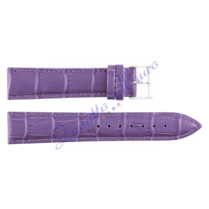 Cinturino stampa cocco 1306 colore viola ansa mm 24