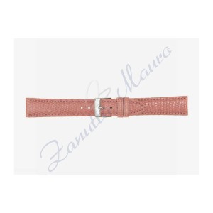 Cinturino 598  in vera lucertola iguana 18x16 colore rosa