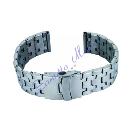 Bracciale GD304 in acciaio ansa dritta mm 20