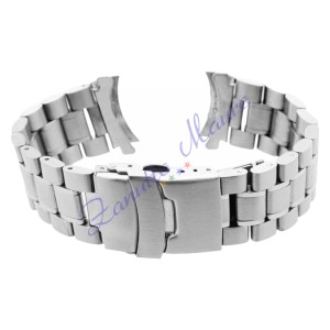 Bracciale GD017 in acciaio solido ansa curva mm 22