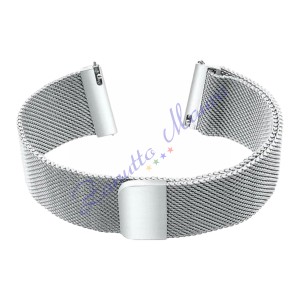 Cinturino maglia Milano WD017QR in acciaio ansa 22 con easy pin