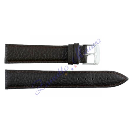 Cinturino stampa toro 205 imbottito colore nero ansa mm 22