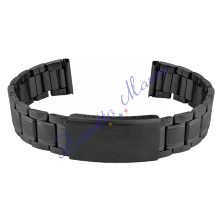 Bracciale GD7015 in acciaio brunito ansa mm 10