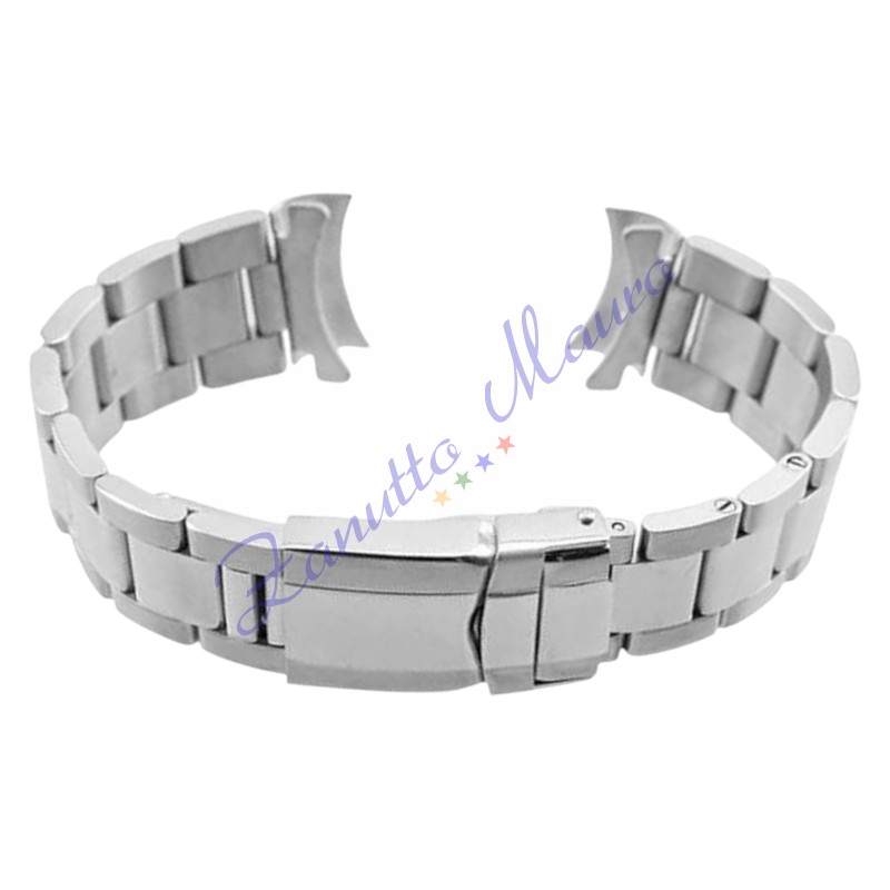 Bracciale in acciaio solido GD291 ansa mm 20 curva