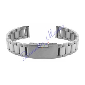 Bracciale GD413 in acciaio ansa dritta mm 18