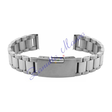 Bracciale GD413 in acciaio ansa dritta mm 18