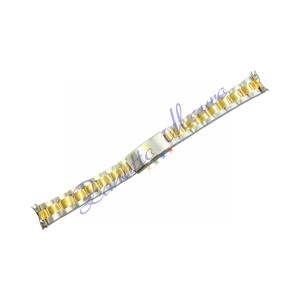 Bracciale tipo Oyster 503MG in acciaio bicolore ansa curva mm 24