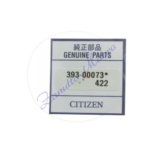 Guarnizione fondo cassa Citizen 393-00073 - uguale a 393.00073