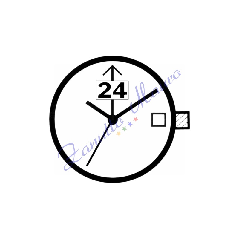 Movimento Citizen B877 completo di accumulatore