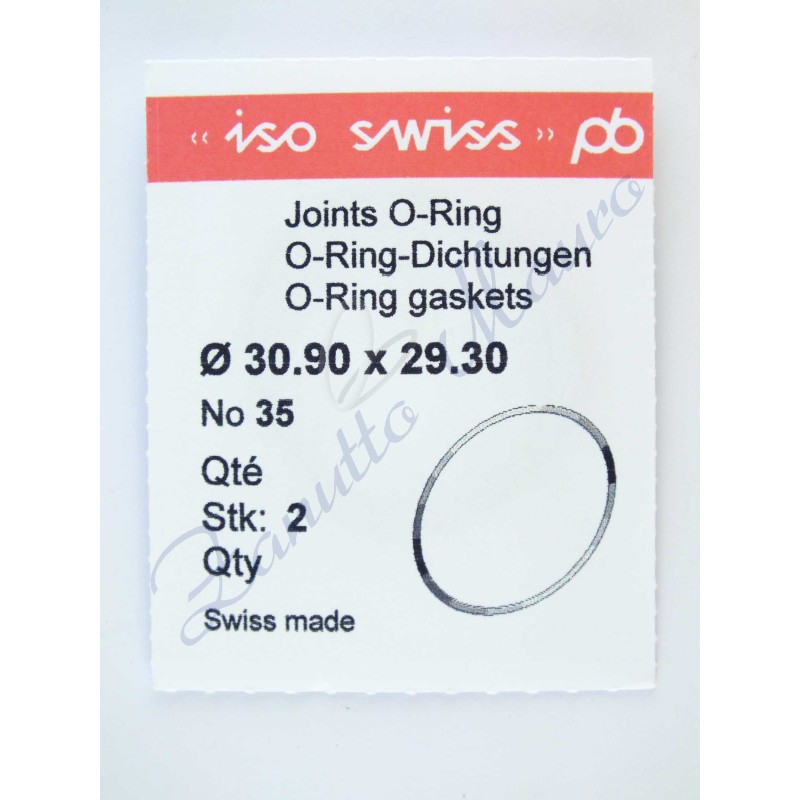 OR Standard ISO035 busta 2 pz Diam.int. 29.30 sezione 0.80